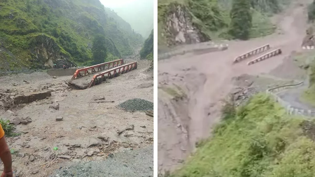 Himachal Flood Alert: भारी बारिश के बीच सड़कों पर जलप्रलय